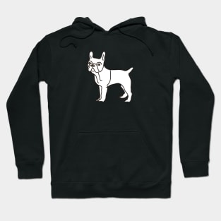 Doodle French Bulldog, Doodle Art Hoodie